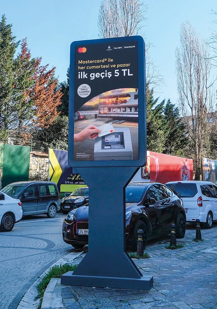 Açık hava reklam LED ekranları