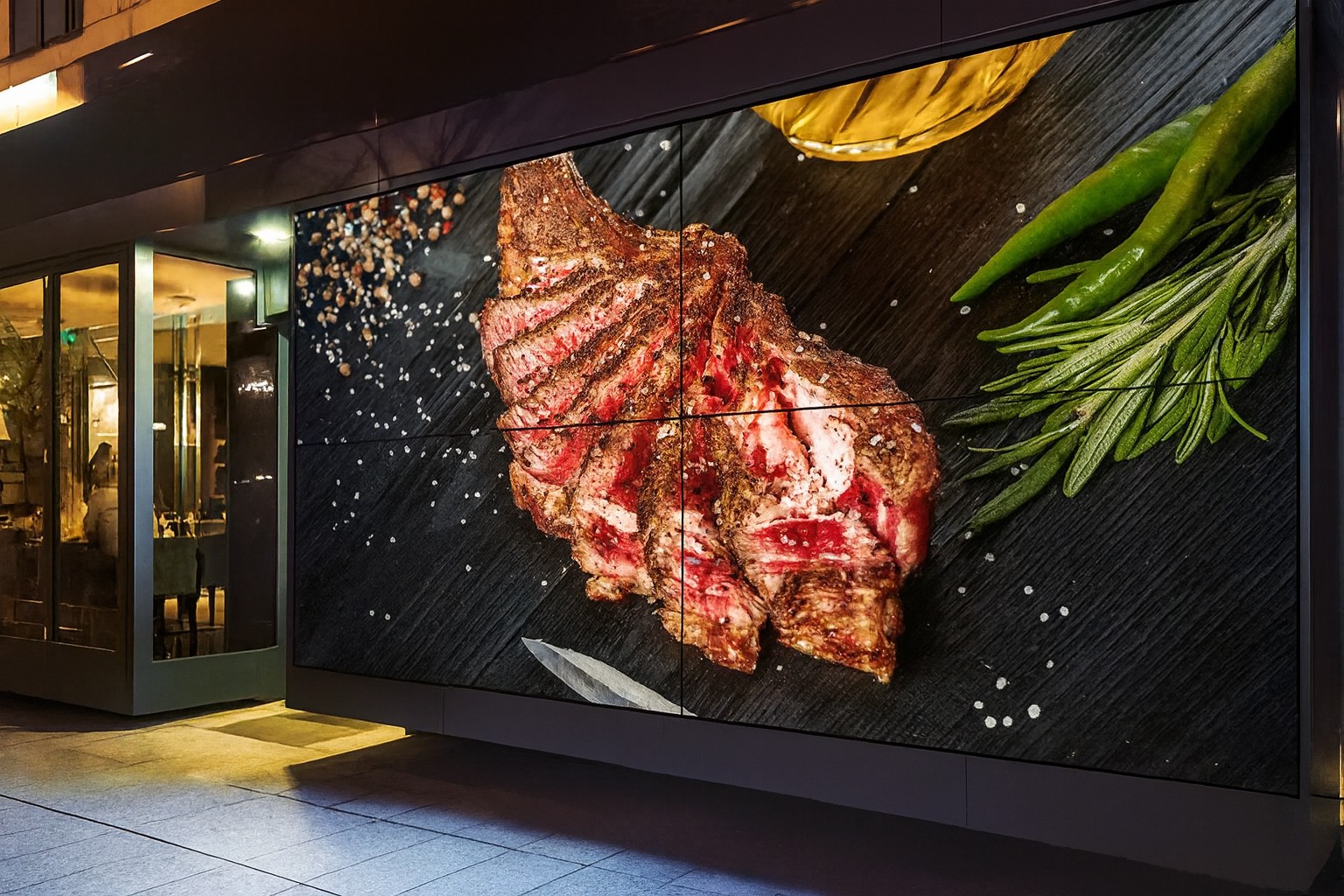 Eczane Restaurant Cafe LED - 1